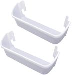 2 pack 240323001 Refrigerator Door Bin Side Shelf Replacement Part fit for Frigidaire Electrolux kenmore, Repalce 240323007, 890954, AP2115741, AH429724, EA429724, PS429724(15.95in long)