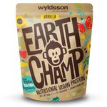 Vegan Protein Powder (2kg - 56 Servings) EarthChamp by Wyldsson - Plant Based Vanilla Protein Powder Shake, Dairy Free, Gluten Free, Lactose Free Protien Powder (Vanilla)