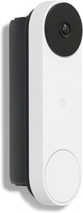 Google Nest Doorbell Battery – Wireless Video Doorbell, Snow White