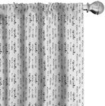 Ambesonne Tribal 2 Panel Curtain Se