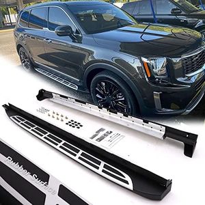 SNIXWOO 500 LBS Running Boards Side Steps fit for KIA Telluride S SX EX X-LINE X-PRO, No Drilling Required (2019-2024)