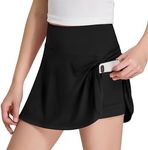 FitsT4 Sports Girls Swim Skirts wit