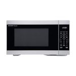 SHARP SMC1162KS Oven with Removable 12.4" Carousel Turntable, Orville Redenbacher's Certified, Cubic Feet Countertop Microwave, 1.1 CuFt, Stainless Steel