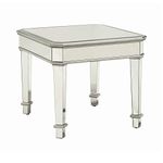 Coaster Home Furnishings 703937 End Table, NULL, Silver