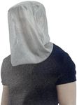 Protective Head Cover with Pure Silver Fiber, Faraday Hat with Drawstring, Breathable High Shielding Hat, Protects Head Neck Face from 5G, Wi-Fi
