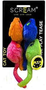 Scream 91-SCT03658 Cat Toy, Multicolour