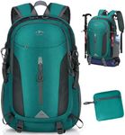 RAINSMORE Hiking Backpack 40L Lightweight Foldable Rucksack for Men Women Water Resistant Backpack Durable Packable Travel Daypack for Camping Climbing Walking Mountaineer Sports Outdoor