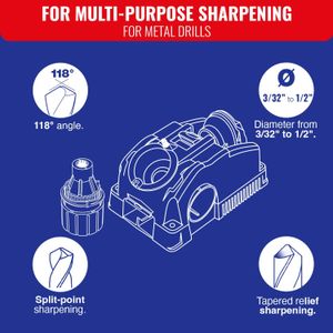 Tivoly Drill Doctor 400 Drill Bit Sharpener – Precision Tool