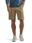 Wrangler Authentics Men's Classic Cargo Stretch Short, Grain Twill, 34