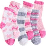 Fuzzy Socks for Womens Slipper Warm