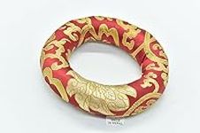 6" Silk Brocade Ring Cushion Pillow