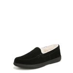 Vionic Cedar Lynez Women's Slippers Soft House Shoes That Includes Three-Zone Comfort for Heel Pain and Plantar Fasciitis with Orthotic Insole Arch Support Medium Fit Black Suede UK 5
