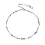 Anklet Bracelet for Women Stainless Steel Chain Anklets Womens Jewelry Ankle Bracelets for Men