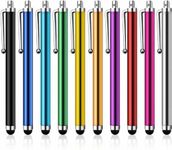 [10 Pack] Capacitive Touch Screen Phone Styli Stylus Pen for Apple iPad Air 5 / Pro, iPhone 14 13 12 Pro Max, for Samsung Note Smartphones Tablets Google Pixel