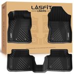 LASFIT Floor Mats for Subaru Crosstrek 2024 & Subaru Impreza 2024, Custom Fit TPE All Weather Waterproof Anti-Slip Floor Liners 1st & 2nd Row, Odorless Subaru Crosstrek Car Accessories