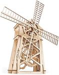 Wood Trick Windmill Model Kit to Build - 3D Wooden Puzzle, Assembly Toys, ECO Wooden Toy, Best DIY Toy - STEM Toys for Boys and Girls