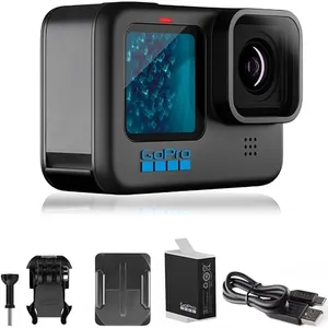 GoPro HERO11 Black – E-Commerce Packaging - Waterproof 4K Action Camera with 5.3K60 Ultra HD Video, 27MP Photos, 1/1.9'' Image Sensor, Live Streaming, Webcam, Stabilization