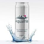 Aquafria Pure Sparkling Water, 24 Refreshing Sparkling Water Cans. Manufactured in The UK, 100% Recyclable Aluminium & Plastic Free (Case of 24 x 330ml Cans)