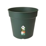 elho Green Basics Growpot 21 - Growpot for Grow your Own - Ø 21.0 x H 19.3 cm - Green/Leaf Green