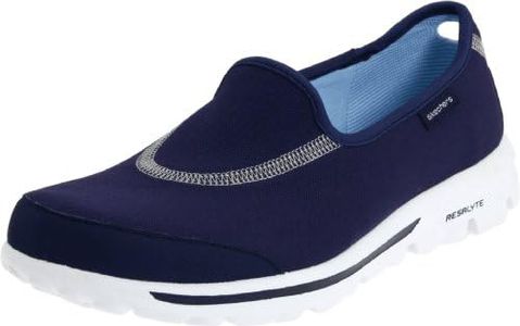 Skechers Performance Women's Go Walk Slip-On Walking Shoe,Navy,10 M US