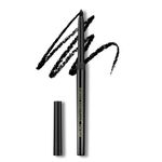 Forest Essentials Gulaab Khaas Pencil Kajal Charcoal Black | Made with Cow Ghee & Rose Petals | Natural Highly Pigmented Kajal | Helps in Cooling & Soothing the Eyes