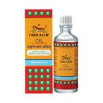 Tiger Balm Ayurvedic Pain Relief Oil 28ml | Effective Relief from Headache, Stuffy Nose, Travel Sickness, Dizziness and Insect Bites