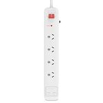 PHILIPS Power Strip with Switch, 24