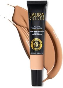 LAURA GELLER NEW YORK Better Than ‘Block Skincare-Infused Serum Foundation with Broad Spectrum SPF 50+, Medium