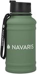 Navaris Stainless Steel Water Bottl