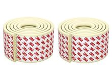 NAIDEV 6.5ft Children Table Guard Protector Strip Baby Safety Furniture Edge Corner Crash Foam Bumper Bar Collision Coffee (Cream-2)