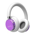 Puro Sound Labs BT2200 Plus Volume Limited Kids’ Bluetooth Headphones (Purple)