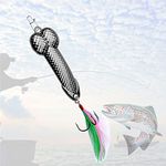 Fun Gag Gift Fishing Hook for Dad Fishing Lure Gift- Hilarious Tackle Box Gift for Fisherman Prank Props Novelty Item Heavy Duty Fishing Lure for Boyfriend Fishing Valentine's Day Gift (Silver)