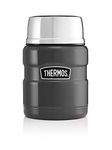 Thermos, Stainless King Food Flask, Gun Metal, 470ml