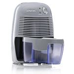 Schallen 500ml Mini Portable Compact Air Dehumidifier for Damp, Mould, Moisture in Home, Kitchen, Bedroom, Caravan, Office, Garage, Bathroom, Basement (Grey)