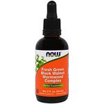 Now Foods Fresh Green Black Walnut Wormwood Extract 2 oz (Pack of 2) AD