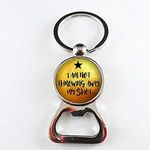 Handmade I am not Throwing Away My Shot, Hamilton Musical Bottle openers,Alexander Hamilton Quote Jewelry,Musical Theatre Jewelry