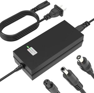 EVAPLUS 42V Charger PowerFast 3-Prong Inline Connector for 36V Pocket Mod, Sports Mod Lithium Battery, Battery Charger for Electric Scooter