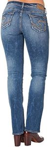 Silver Jeans Co. - Jeans da Donna Mid Wash Indaco 30 W/33 L