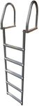 Dock Edge 2175-F Dock Ladder, 5 Step, Flip Up, Eco Weld Free, Aluminum