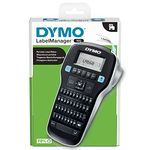 DYMO LabelManager 160 Portable Labelling Device, Labelling Device with QWERTZ Keyboard and Easy Text Editing, for D1 Labels in 6, 9 and 12 mm Widths