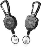 SHENGXIN 2 Pack Retractable Keychai