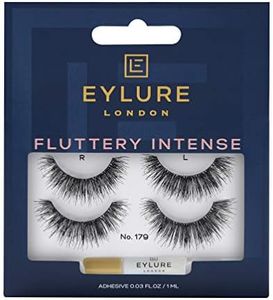 Eylure Fluttery Intense 179 Twin Pack, Black