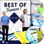 Beginner Exercise DVD: 6 Total Body Workouts + Resistance Bands. Fun, Easy to Follow, go at Your own pace. Great Low Impact Exercise DVD for Beginners. Perfect Workout Videos for Beginners at Home.