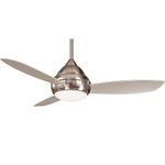 Minka-Aire Concept I - LED 52" Indoor/Outdoor Ceiling Fan, Brushed Nickel Finish