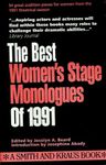 The Best Women's Stage Monologues 1991