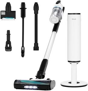 Levoit - 60 Tage Handsfreier Reinigungsstation – Akku Staubsauger - Bis zu 150㎡ Reichweite - 99,99 % HEPA Filterung - 3. Gen Anti-Verhedderungs Bürste – Für Tierhaare/Teppiche/Hartböden/Auto - AERO