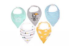 Infancy Dreams Bandana Baby Bibs For New Born Baby - Bird Edition (0-12 Months)