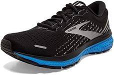 Brooks Ghost 13 Black/Grey/Blue 7 D