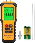 YZT Meter Manometer Air Pressure Meter, Digital Differential Pressure Gauge, HVAC Gas Pressure Meter Dual-Port Manometer Gas Pressure Tester (9v Battery Included)…