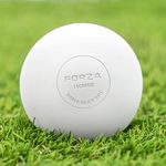 FORZA World Match Lacrosse Ball - Lacrosse Balls in Variety of Colours & Pack Sizes | Lacrosse Massage Ball | Massage Balls for Lacrosse | Lacrosse Balls Massage (White, Pack of 12)